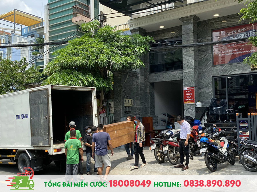 Chuyển văn phòng trọn gói Quận 6