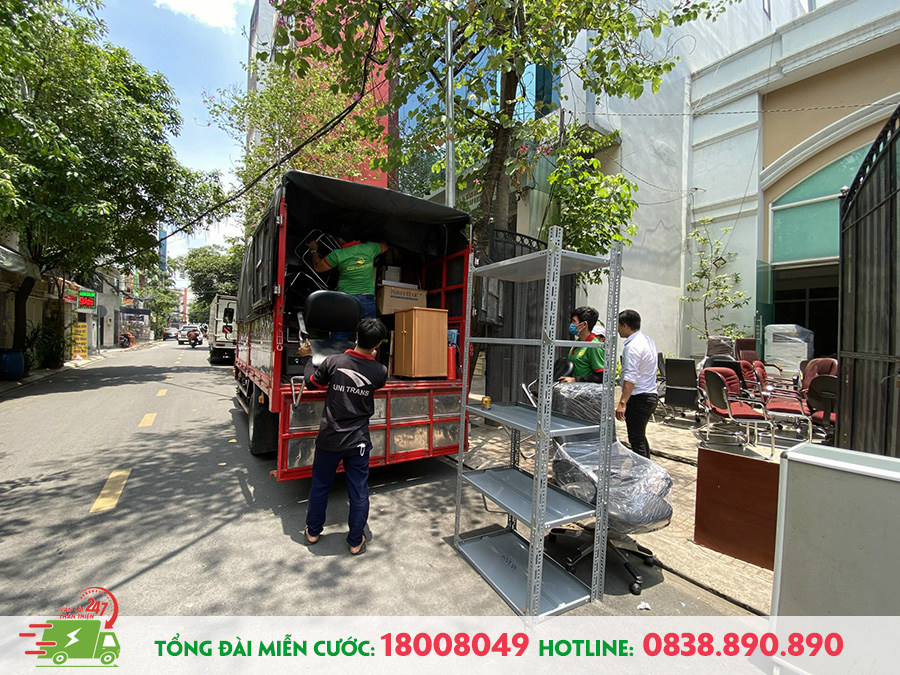 Chuyển văn phòng trọn gói Quận 8
